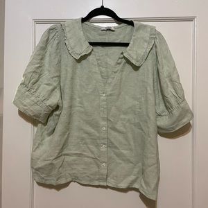 Madewell linen blouse
